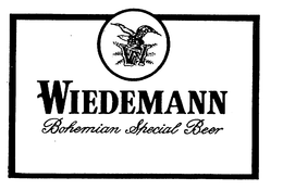 WIEDEMANN BOHEMIAN SPECIAL BEER W trademark