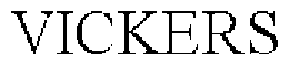VICKERS trademark