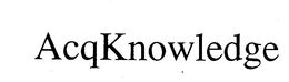 ACQKNOWLEDGE trademark