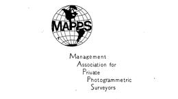 MAPPS MANAGEMENT ASOCIATION FOR PRIVATE PHOTOGRAMMETRIC SURVEYORS trademark