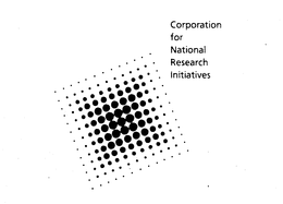CORPORATION FOR NATIONAL RESEARCH INITIATIVES trademark