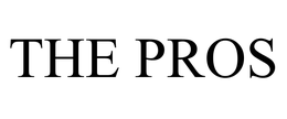 THE PROS trademark