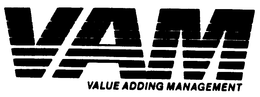 VAM VALUE ADDING MANAGEMENT trademark