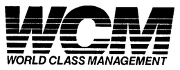 WCM WORLD CLASS MANAGEMENT trademark