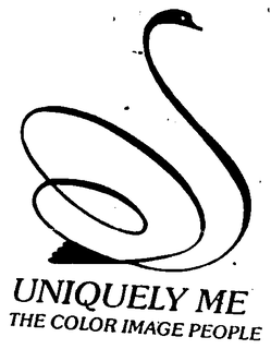 UNIQUELY ME THE COLOR IMAGE PEOPLE trademark