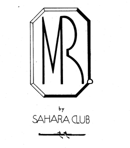 MR BY SAHARA CLUB trademark