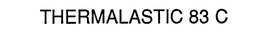 THERMALASTIC 83 C trademark