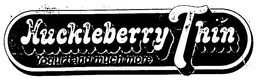HUCKLEBERRY THIN YOGURT AND MUCH MORE trademark