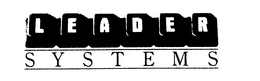 LEADER SYSTEMS trademark