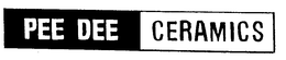PEE DEE CERAMICS trademark