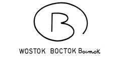 B WOSTOK BOCTOK BOCMOK trademark