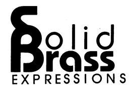 SOLID BRASS EXPRESSIONS trademark