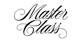 MASTER CLASS trademark