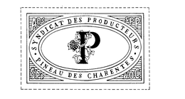AOC SPP P SYNDICAT DES PRODUCTEURS PINEAU DES CHARENTES trademark