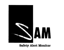 SAM SAFETY ALERT MONITOR trademark