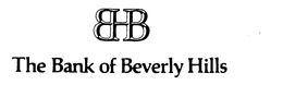 BHB THE BANK OF BEVERLY HILLS trademark