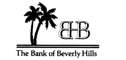 BHB THE BANK OF BEVERLY HILLS trademark
