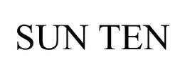 SUN TEN trademark