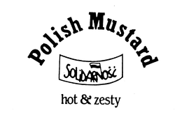 POLISH MUSTARD SOLIDARNOSC HOT & ZESTY trademark
