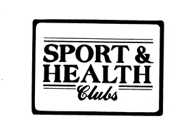 SPORT & HEALTH CLUBS trademark