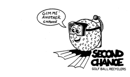SECOND CHANCE GOLF BALL RECYCLERS GIMME' ANOTHER CHANCE trademark
