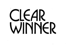 CLEAR WINNER trademark