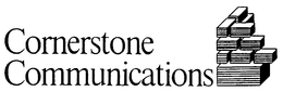 CORNERSTONE COMMUNICATIONS trademark