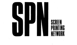 SPN SCREEN PRINTING NETWORK trademark