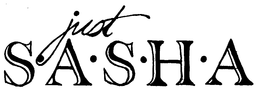 JUST S-A-S-H-A trademark