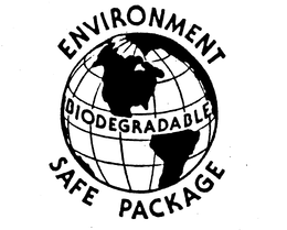 ENVIRONMENT SAFE PACKAGE BIODEGRADABLE trademark