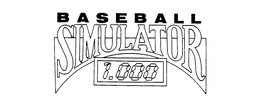 BASEBALL SIMULATOR 1.000 trademark
