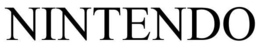NINTENDO trademark