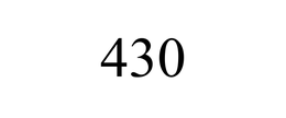 430 trademark