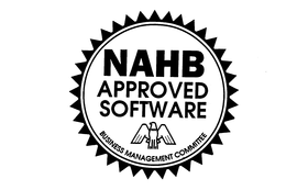 NAHB APPROVED SOFTWARE BUSINESS MANAGEMENT COMMITTEE trademark