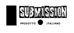 SUBMISSION PRODOTTO ITALIANO trademark