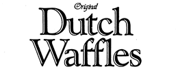ORIGINAL DUTCH WAFFLES trademark