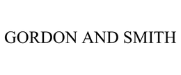 GORDON AND SMITH trademark