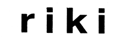 RIKI trademark