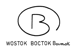 B WOSTOK BOCTOK BOCMOK trademark