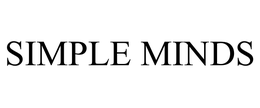 SIMPLE MINDS trademark