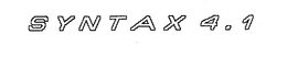 SYNTAX 4.1 trademark