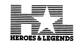 HL HEROES & LEGENDS trademark