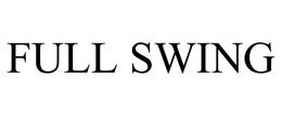 FULL SWING trademark