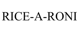 RICE-A-RONI trademark