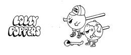 LOLLY POPPERS trademark