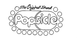 THE ORIGINAL BRAND POPSICLE trademark