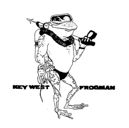 KEY WEST FROGMAN trademark