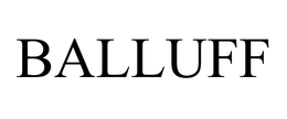 BALLUFF trademark