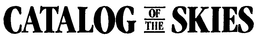 CATALOG OF THE SKIES trademark