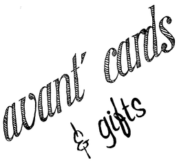 AVANT' CARDS & GIFTS trademark